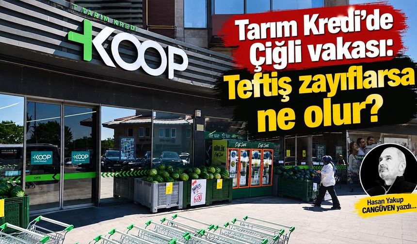 Tarım Kredi’de Çiğli vakası: Teftiş zayıflarsa ne olur?