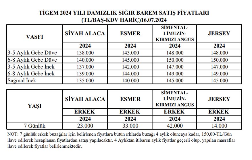 Tigem Fiyat