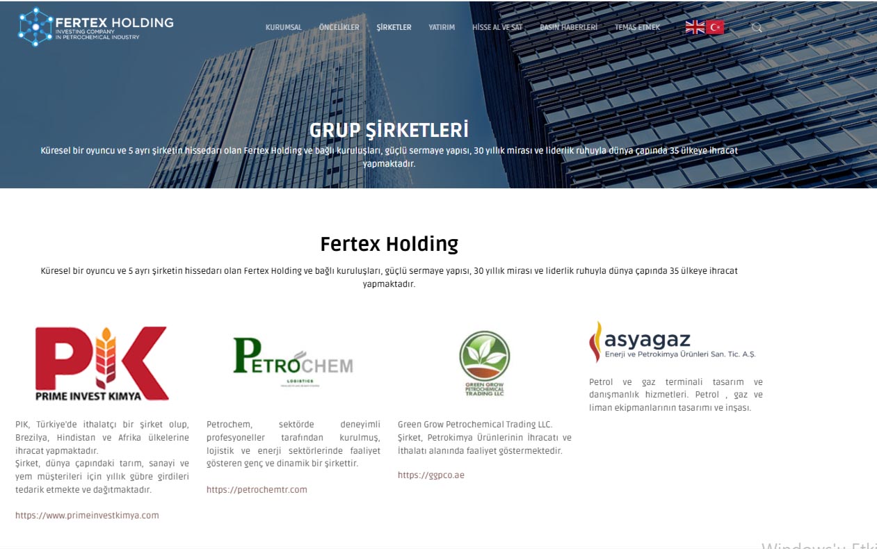 Fertex Holding Yeni