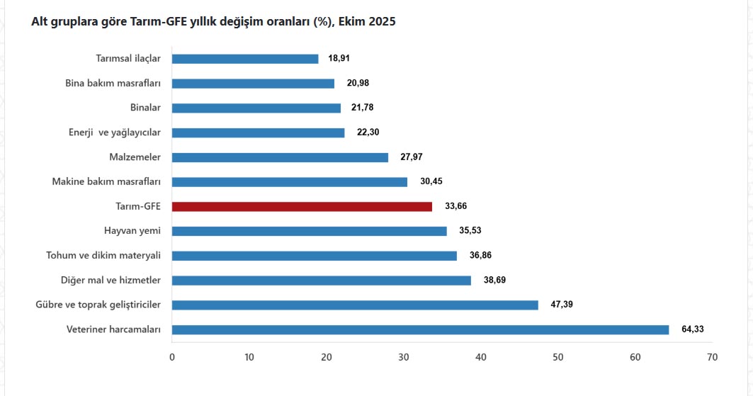 Tarım Girdi Enflasyonu