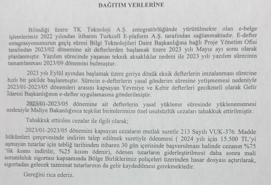 Tarım Kredi Türkcell Vergi Ödemeleri Yapılamıyor