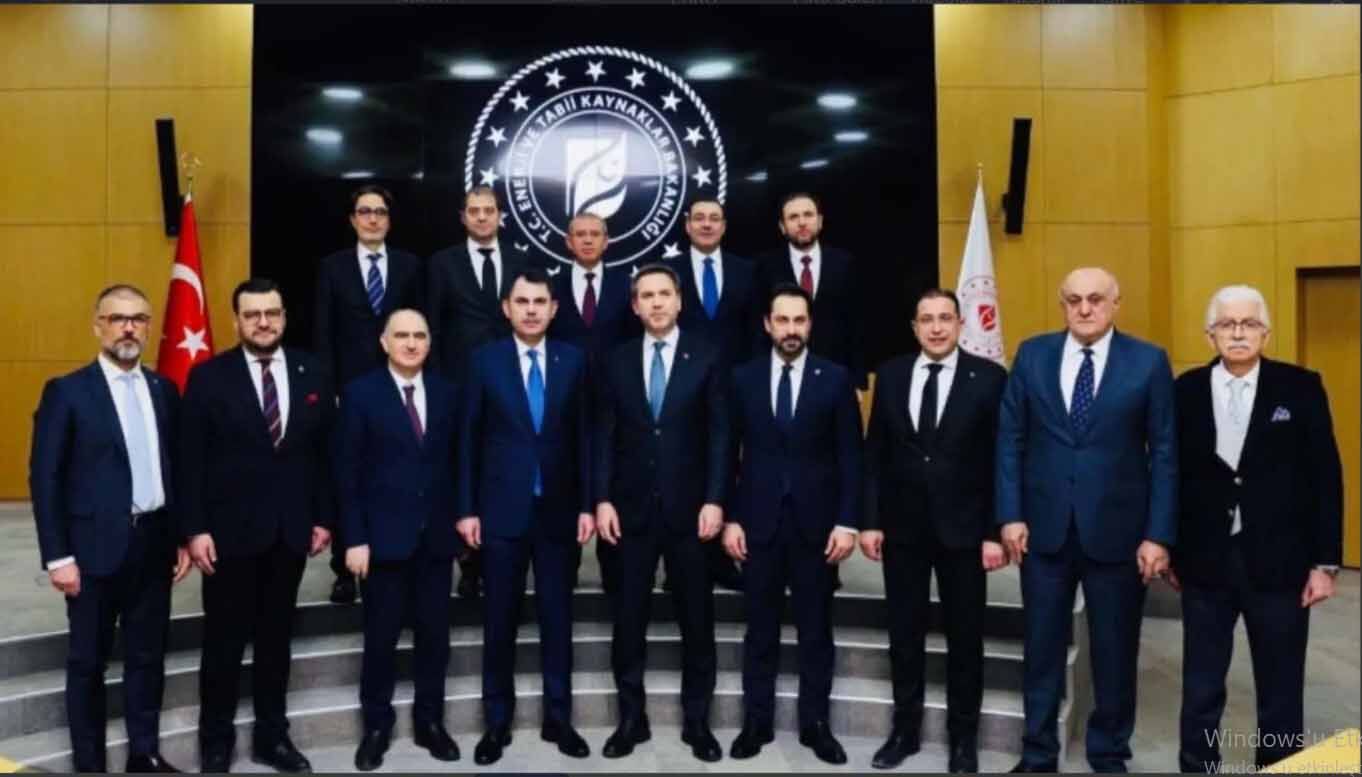 Enerji Bakanı Soma Termik Santral Toplantı