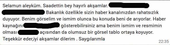 Tarımdan Haber Mesaj