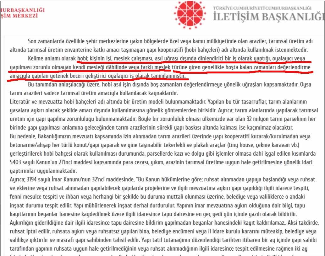Hobi Bahceleri Tarim Bakanligi Cimer