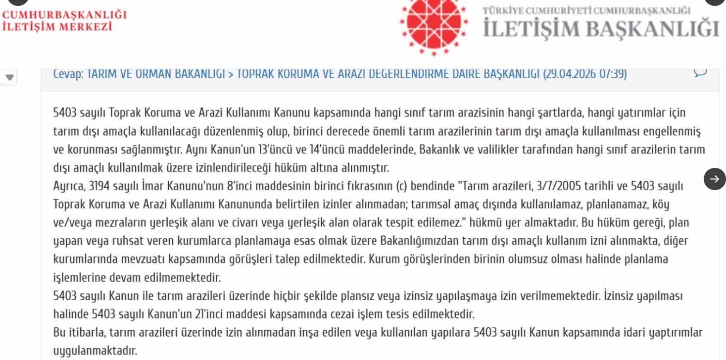 Tarım Bakanlıgi Cimer Hobi Bahceleri