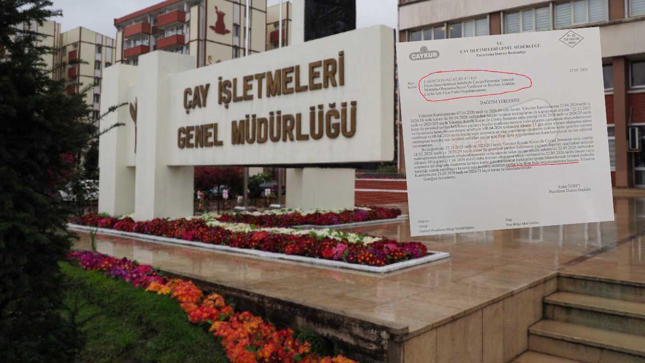 ÇAYKUR'dan ÇAYTAŞ bayilerine 'zamsız çay' kıyağı! Resmi belgeyle fiyat imtiyazı ifşa oldu