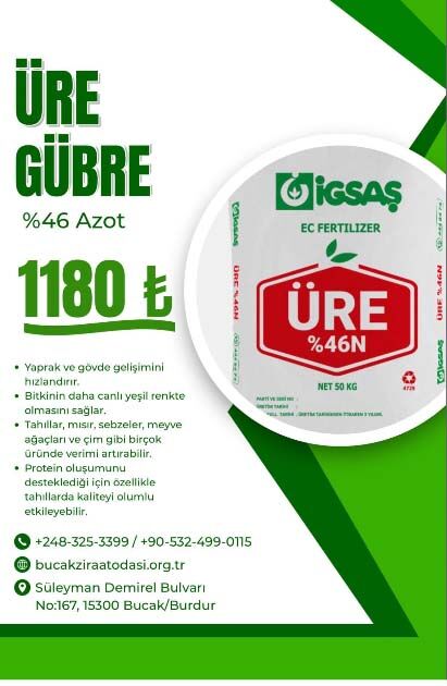 Bucak Ziraat Odasi Gubre Fiyati